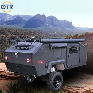 2021新款小型轻巧紧凑型野营旅行拖车，带帐篷出售