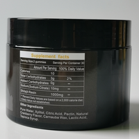 Gommes de Shilajit pour hommes et femmes, Shilajit Ashwagandha, riche en oligo-éléments, acide fulvique pour l'énergie, la force et l'immunité