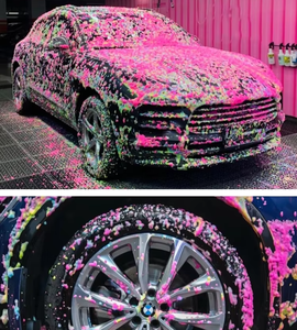 Tintes solubles en agua color rosa Champú para coche <span class=keywords><strong>Espuma</strong></span> Color rojo amarillo verde - Product Image 2