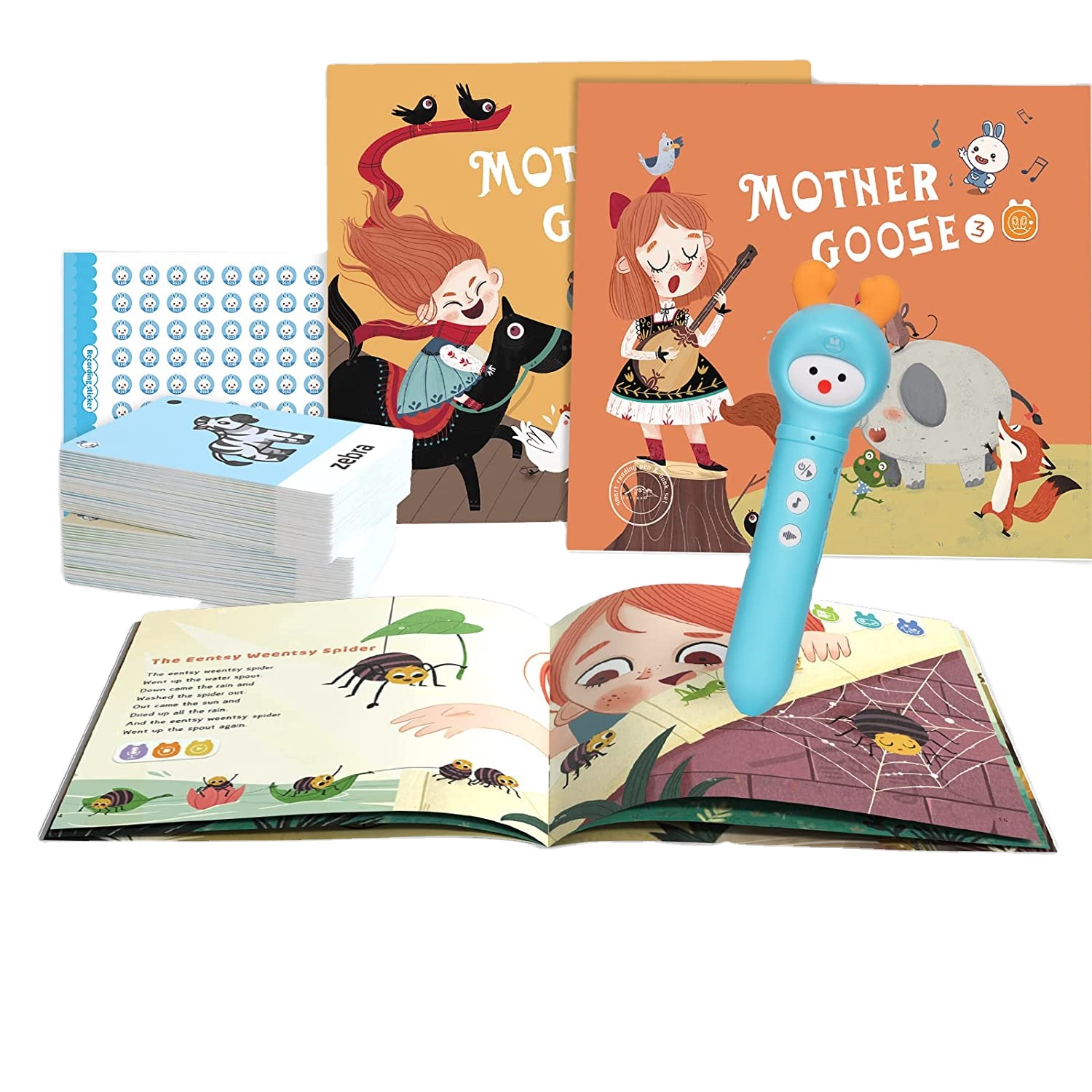 Alilo английские Обучающие игрушки умное сканирование переводная звуковая книга говорящая ручка для детей