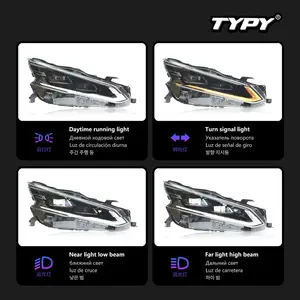 Kit de phares LED 12V 6000K pour Altima 2019-2023 avec DRL et clignotants dynamiques – Amélioration - Product Image 4