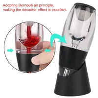 Distributeur professionnel d'aérateur de vin rouge et de whisky verseur Base de filtre décanteur de vin dégrisant rapide pour une utilisation de cuisine de fête de bar