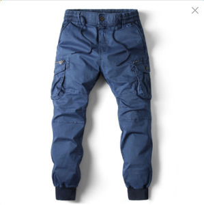 Venta al por mayor de verano personalizado de alta calidad de algodón más de gran tamaño transpirable bolsillo Jogger pantalones <span class=keywords><strong>Cargo</strong></span> <span class=keywords><strong>para</strong></span> los hombres - Product Image 4