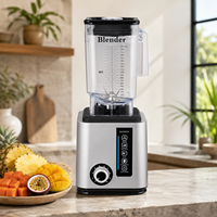 Mixeur Commercial Robuste 2,2 L à 10 Vitesses pour Smoothies, Jus et Préparation de Boissons – Idéal pour les Juseries