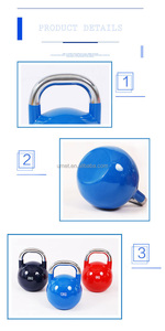 <span class=keywords><strong>Kettlebell</strong></span> d'entraînement de musculation bon marché d'usine <span class=keywords><strong>Kettlebell</strong></span> en acier de compétition d'haltérophilie d'équipement de gymnastique - Product Image 2