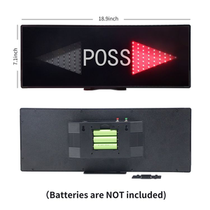Indicador de Posesión de Baloncesto LED KENSUN, Señal de Posesión Inalámbrica con Flecha y Controlador para Uso de Árbitros en Partidos de Baloncesto - Product Image 2