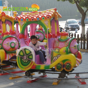 Amusement Park Equipment Children's Theme Park Attraction Family Entertainment Outdoor Recreation <b>Mini</b> Track <b>Train</b> Shopping Mall - Product Image 3