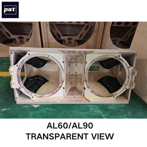 Pat AL60/AL90 2x10" Gabinete de Altavoz Line Array Activo de Formato Medio de 2 Vías con Arreglo Ampliado, Estéreo, Impermeable, DIY - Product Image 3
