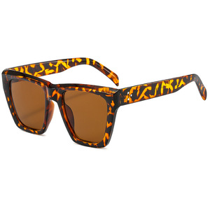 Lunettes de soleil 3527 rectangulaires à monture intégrale UV400 unisexe, protection solaire tendance pour adultes - Product Image 5