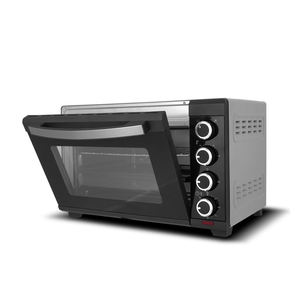 Horno de 38 litros con 5 funciones, utensilio para calentar, hornear, tostar, freír, Pizza, Inox, Panel gris antracita, cesta para freír el cuerpo - Product Image 5