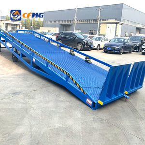 Ajustable móvil 6-15t almacén patio hidráulico móvil contenedor hormigón carretilla elevadora paleta Jack muelle carga rampa <span class=keywords><strong>de</strong></span> carga - Product Image 3