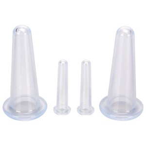 Ensembles de ventouses en silicone pour thérapie anti-cellulite, masseur à ventouses sous vide pour le traitement de la cellulite, ventouses faciales - Product Image 3