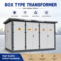 Poste de transformation préfabriqué compact extérieur avec transformateur toroïdal intelligent pour la distribution d'énergie haute tension