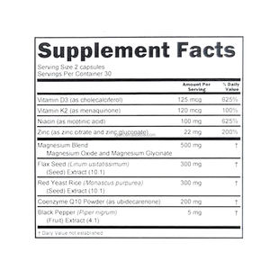 Mezcla Multivitamínica Todo en Uno COQ10 Omega-3 con Minerales y Antioxidantes, Apoyo para el Corazón, Energía e Inmunidad, 60 Cápsulas/Botella - Product Image 6