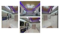 Camper tout-terrain pour pick-up avec élévateur électrique et extension arrière - TP03 en aluminium soudé, option de rangement pour bâtons