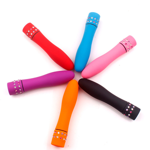 dildo with pocket for vibrator Hello Cake Pocket Wand Vibrator for Women, Waterproof & Rechargeable Mini  Toy with 6 Vibrating Modes, Pink main image 1