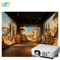 Fournisseur unique de salles de projection immersives en dôme intérieur, murs de projection interactifs à 360°
