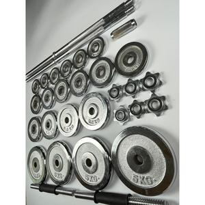 Équipement de gymnastique haltérophilie <span class=keywords><strong>50</strong></span> <span class=keywords><strong>Kg</strong></span> Fitness haltères kits haltères réglables ensemble d'haltères - Product Image 1