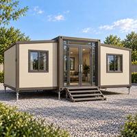 Maison conteneur portable sur roues, mini-maison mobile pour le camping en plein air et les voyages