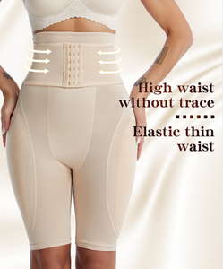 Moldeadores de cintura alta de talla grande para mujer, nueva almohadilla de esponja para culo, pantalones regordetes para glúteos, corsé de cintura, ropa moldeadora para esculpir el cuerpo - Product Image 1