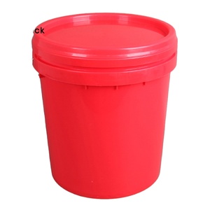 ถังพลาสติกพิมพ์ลาย PP HDPE ขนาด 10 ลิตร 15 ลิตร 20 ลิตร พร้อมฝาปิดและหูหิ้วพลาสติก - Product Image 3