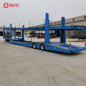 <span class=keywords><strong>Remorque</strong></span> de transport automobile de petite taille de marque de bonne qualité, à double plateau, 2 <span class=keywords><strong>essieux</strong></span>, <span class=keywords><strong>3</strong></span> <span class=keywords><strong>essieux</strong></span>, en acier, <span class=keywords><strong>remorque</strong></span> porte-voitures 5/8 à vendre - Product Image 4