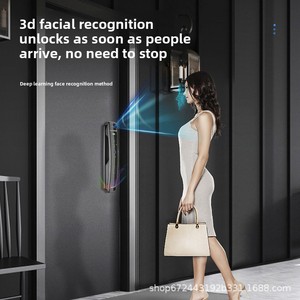 Cerradura Inteligente de Alta Seguridad con Huella Dactilar, Contraseña, Reconocimiento Facial, Tarjeta de Memoria, Llave Remota en la Nube, para el Hogar - Product Image 2