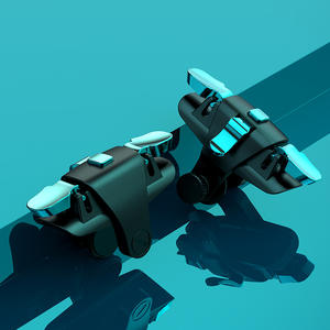 Gatillo de Juego Móvil C10 Double PressRules of <span class=keywords><strong>Survival</strong></span> PU BG, Controlador de Disparo con Botón y Mango - Product Image 3