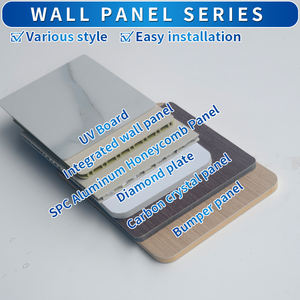 Placa UV tipo pedra imitando padrão de mármore, painel de parede em PVC, decoração de parede integrada, painel de parede para hotel KTV - Product Image 6