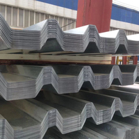 Lembaran Atap Logam Harga Murah Kualitas Tinggi 0.4 0.5mm Lembaran Baja Galvanis Bergelombang
