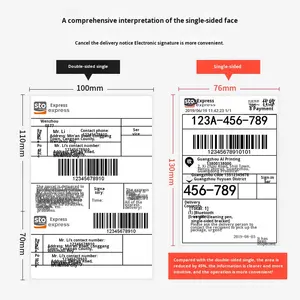 Impresora Térmica Xprinter <span class=keywords><strong>XP</strong></span>-D361B de 3 Pulgadas, Equipada con USB y Bluetooth, Adecuada para Impresión de Códigos de Barras Térmicos en Escritorio de Oficina - Product Image 2