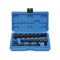 Kit d'outils de centrage d'arbre pilote STEELTREKS 17 pièces pour l'installation d'embrayages automobiles