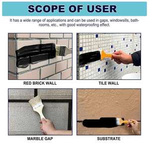 Super Elastic Eco-Friendly Polyurethane-Based Two Component Fast Curing Waterproofing Coating for Kitchen Living Room Walls Tile - Product Image 4