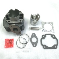 Jeu de cylindres ENW 47mm (broche 12mm) pour Scooter 2 temps Minarelli 1E40QMB Vento ZIP KEEWAY Hurricane F-ACT Matrix 50 Stels SKIF 50