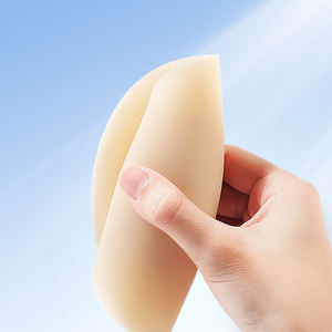 Reggiseni adesivi <span class=keywords><strong>in</strong></span> lattice e Silicone Plus Size senza spalline traspirante senza soluzione di continuità Lingerie Push-Up antibatterico tazza anteriore - Product Image 5