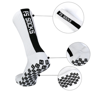 <span class=keywords><strong>Calcetines</strong></span> Deportivos de Compresión Personalizados de Alta Calidad, Antideslizantes, para Fútbol, para Jóvenes y Hombres, de Spandex/Poliéster - Product Image 6