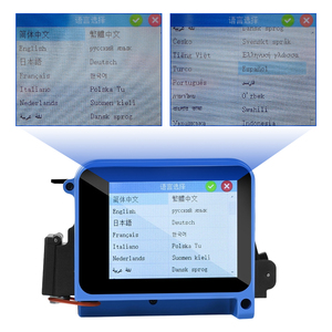 Venta caliente Codificador de inyección de tinta <span class=keywords><strong>simple</strong></span> Diseño ligero Comercio electrónico Etiquetas de logística Impresión en tiempo real Impresora de inyección de tinta inalámbrica - Product Image 6