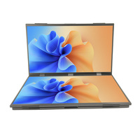 15.6 pouces FHD double écran étendu LCD 1080P moniteur Portable pliable ordinateur portable jeu intelligent Triple affichage moniteur d'ordinateur