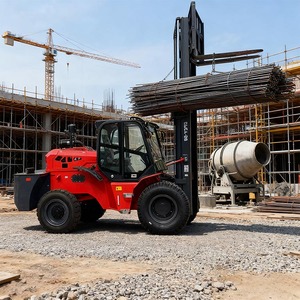 Nueva Carretilla Elevadora Diésel de 5, 6 y 7 Toneladas con Neumáticos Sólidos, Vehículo Elevador Hidráulico de Combustión Interna - Product Image 3