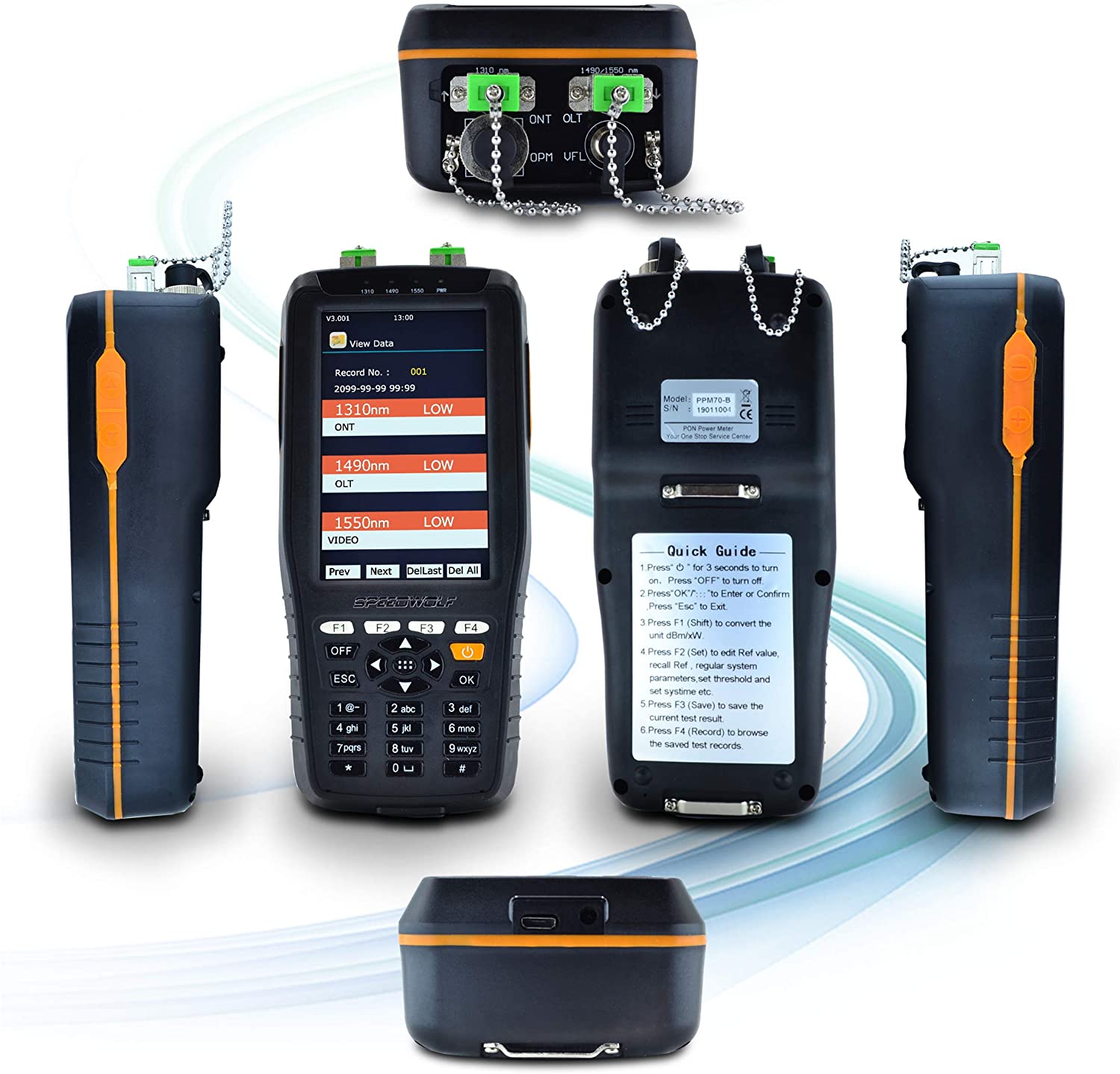 Мощность того, что наши производственные мощности включают в волокно-инструменты PON OPM оптический Многофункциональный VFL Высокоточный 10 мВт ATS-70B