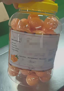 도매 거품 목욕 용품 비건 에센셜 오일 스파 피즈 거대한 녹색 목욕 폭탄 - Product Image 3
