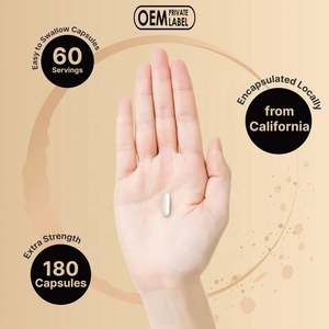 Amazon-Hot OEM Magnesiumzitrat Magnesium-Glycinat-Kapseln Schlafpillen 500 mg Herz-Stärkungs-Muskel-Schlaf-Supplement - Product Image 4