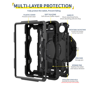 Étui de protection pour tablette 2025 Armor pour Huawei <span class=keywords><strong>Matepad</strong></span> <span class=keywords><strong>Pro</strong></span> <span class=keywords><strong>11</strong></span> housses et étuis de tablette robustes antichoc avec support rotatif 360 - Product Image 4
