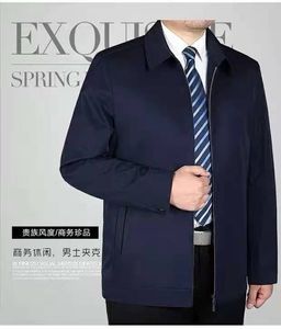 <span class=keywords><strong>Manteau</strong></span> d'hiver pour hommes High Street Long épais imperméable en coton <span class=keywords><strong>avec</strong></span> revers et logo en <span class=keywords><strong>fourrure</strong></span> de lapin sur le devant - Product Image 3
