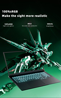 Laptop Baru Intel I9-13900HK 16" IPS RTX 4060 8GB Grafis Diskrit 14-Core 3.8GHz Bodi Logam Keyboard Backlit SSD Sidik Jari