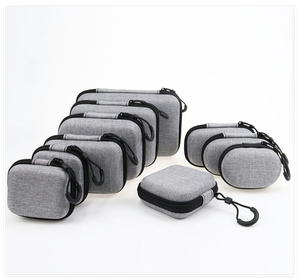Custodia rigida portatile in EVA per fotocamera, auricolari, caricabatterie, cavi dati e hard disk esterno - Disponibile ora - Product Image 3