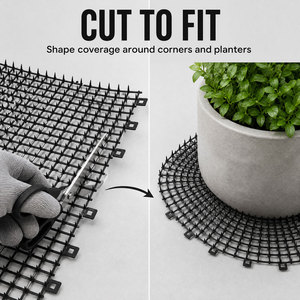 Dissuasori Anti-Gatto, Punte di Sicurezza da 45CM per Recinzioni e Muri, Repellente per Gatti e Intrusi, Facile da Installare - Product Image 4