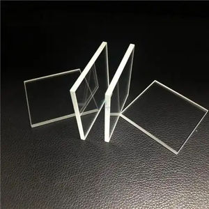 Plaque de verre optique en silice fondue transparente aux UV, résistante aux hautes températures, pour murs-rideaux solaires industriels - Product Image 3