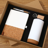 Produit le plus vendu sur Alibaba, coffrets cadeaux d'entreprise avec logo personnalisé, gobelets isothermes en acier inoxydable promotionnels, coffrets cadeaux avec carnet