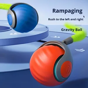 Smart Modern Cartoon Katzen-und Hunde teaser ball Automatisches Silikon Umwelt freundliches wiederauf lad bares interaktives Spielzeug - Product Image 4